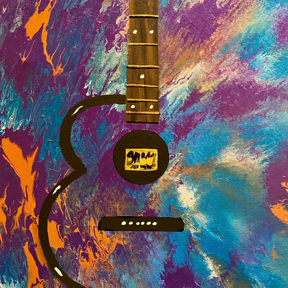 Guitar Paintings 😊 - Picture 3 of 4